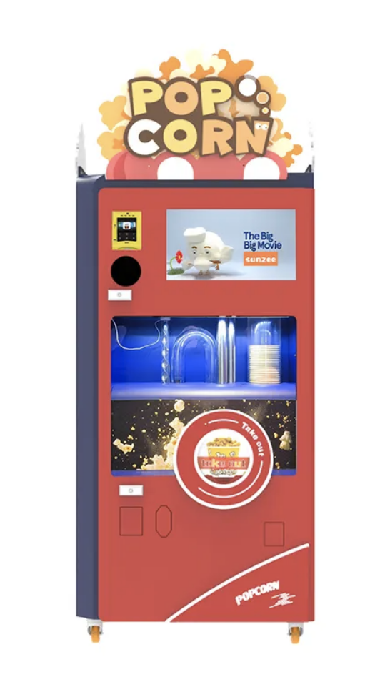 Popcorn vending machine